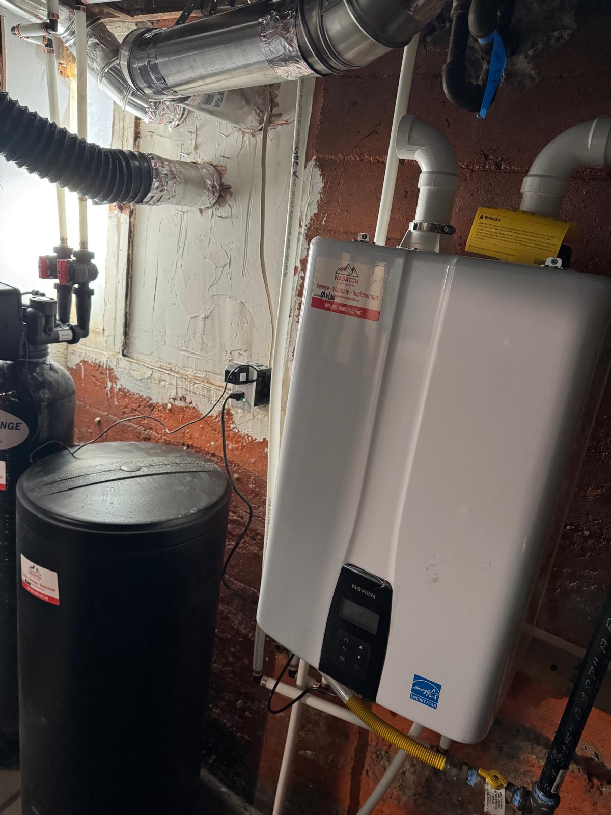 tankless water heater install 2