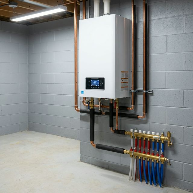 After: Boiler Installation