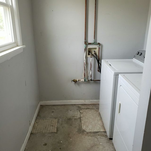 Before: Water Softener Installation