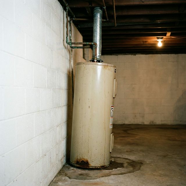 Before: Tankless Water Heater Upgrade