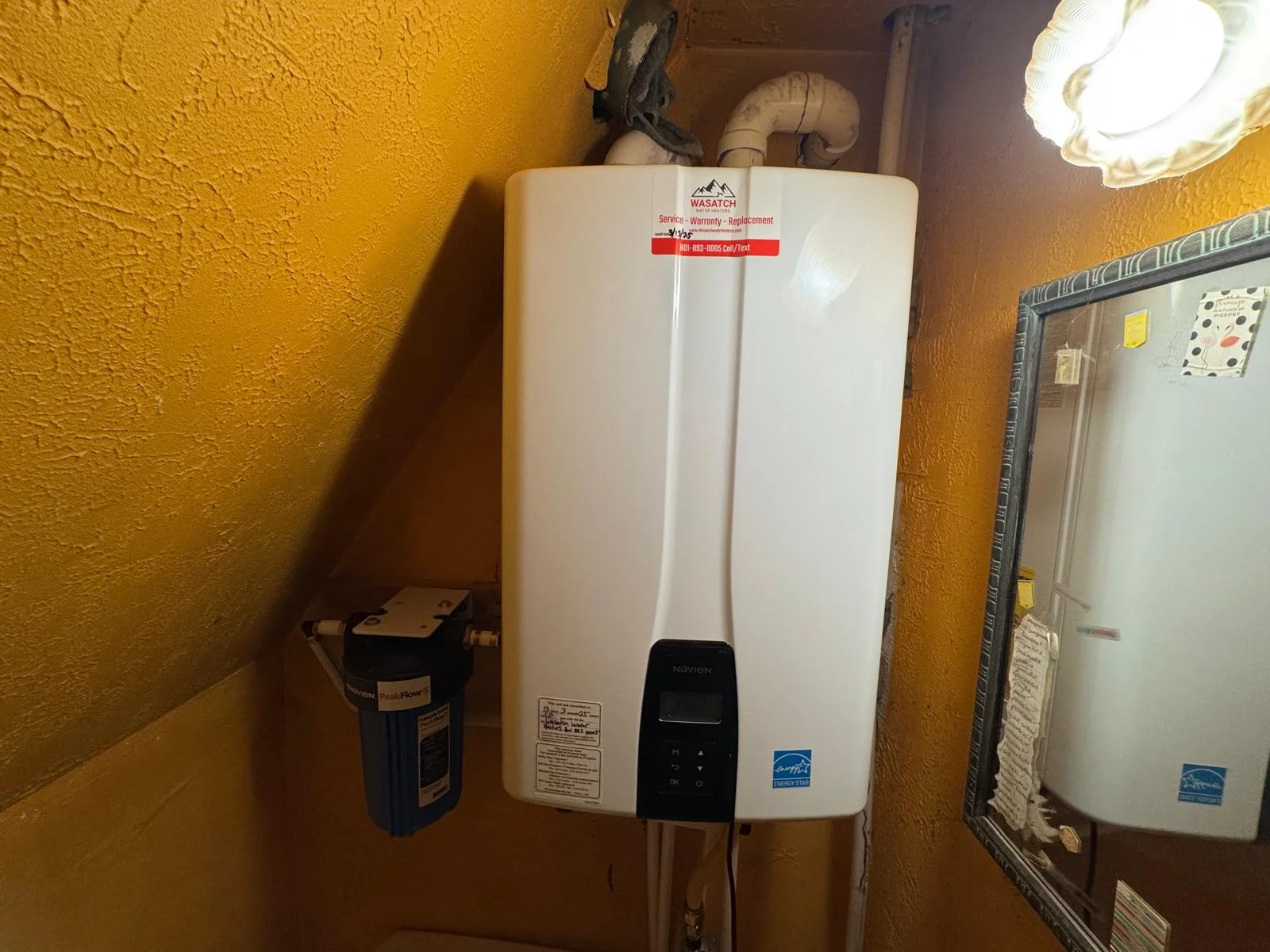 Tankless Water Heater Installation 4