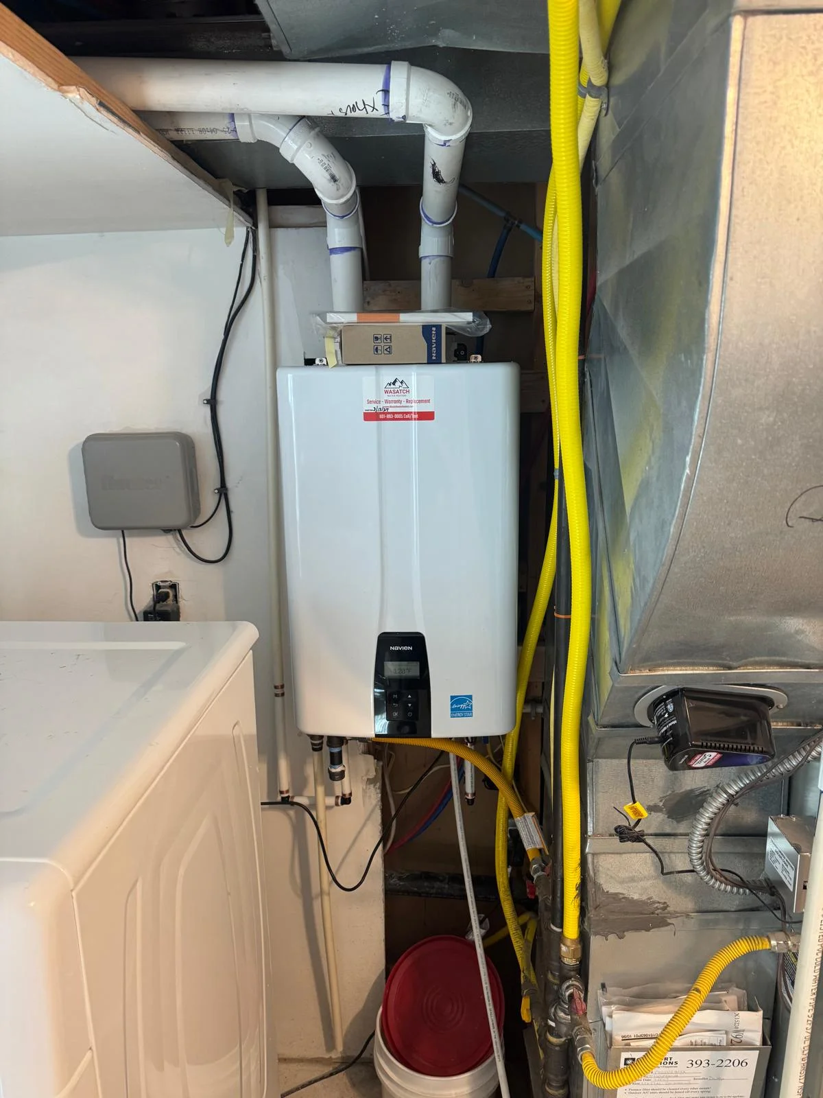 Tankless Water Heater Installation 6