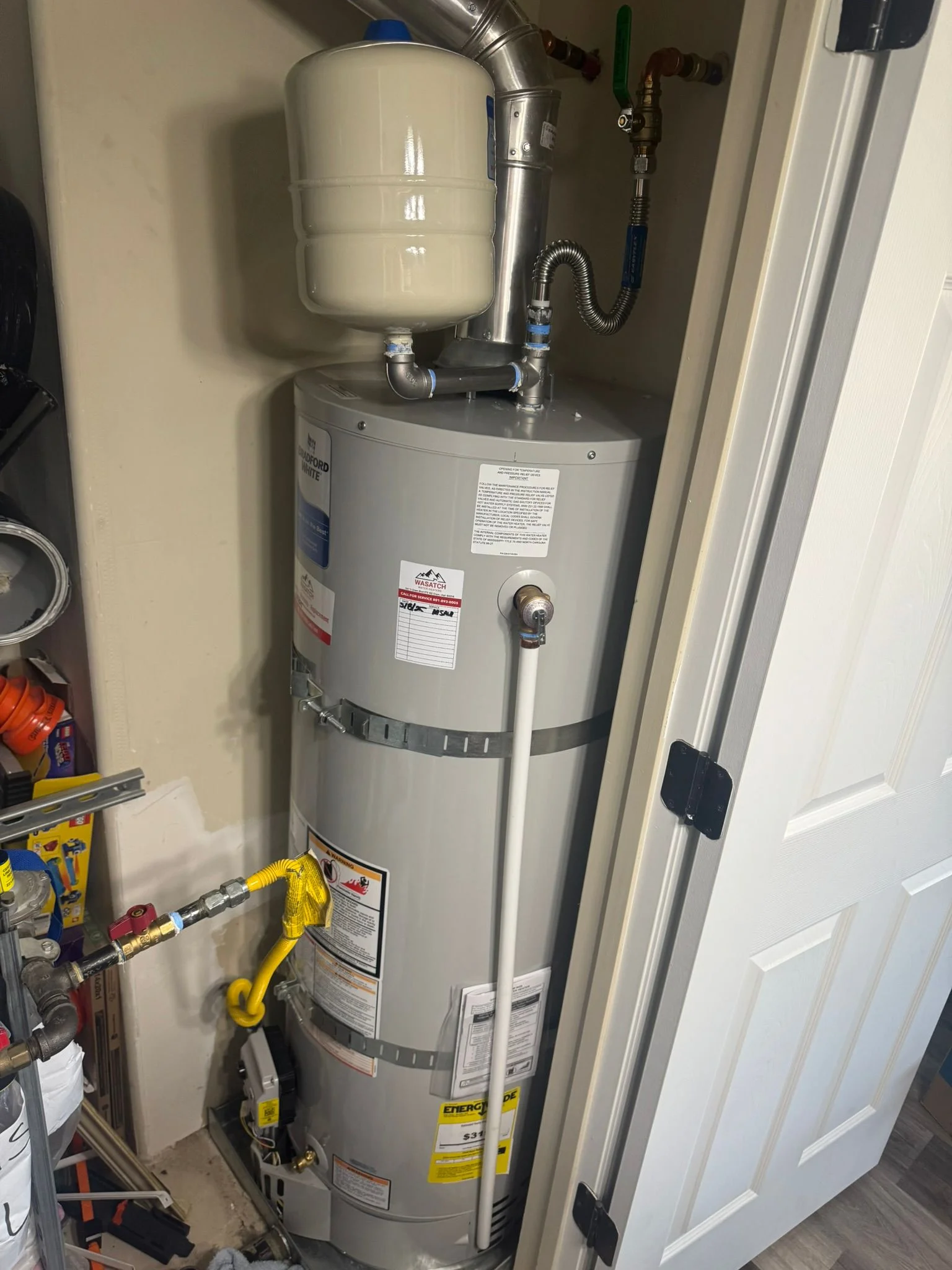 Tanked Water Heater Installation 4
